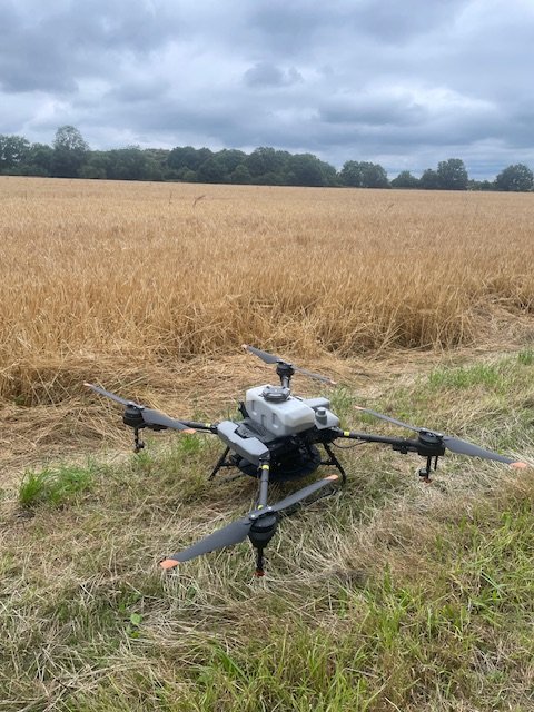 Drone Cover Crop Seeding